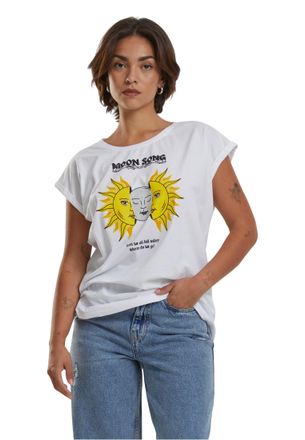 Mister Tee Mens Moon Song Tee White T-Shirt, White, S