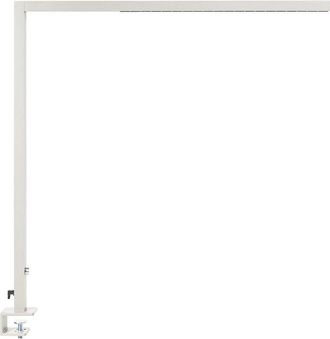 Beliani Beliani - Modern Metal led Desk Lamp with Clamp Light Dimming Office Study Silver Volans