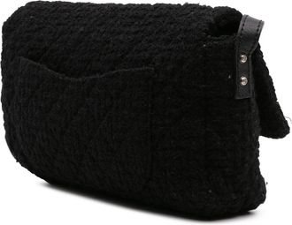 Chanel Hobo Bags - 2009-2010 Jumbo Reissue 2.55 Quilted Tweed Easy Me - Gr. unisize - in Schwarz - für Damen