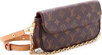 Louis Vuitton Ivy Wallet on Chain Monogram Canvas shoulder bag - Bruin
