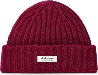 Le Bonnet Dames - Hoeden - Rood - ONE Size - Wol - Accessoires