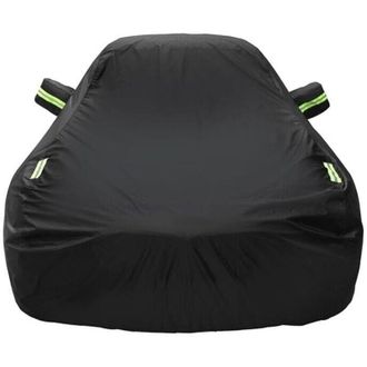 OEM Funda Impermeable Para Suv De 480 X 175 X 150 Cm - Tejido 190t Con Revestimiento Plateado - Protecci&oacute;n Para Exteriores - Funda Impermeable Negra -crez