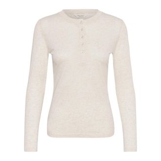Part Two Channa PW Pullover - Dames - Longsleeves - Beige - XL - Wol - Tops