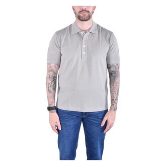 Eleventy Polo Shirts - Heren - Polos - Groen - XL - Katoen - Tops