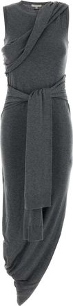 J.W.Anderson Womens Grey Jersey Dress Lyocell - Size X-Small
