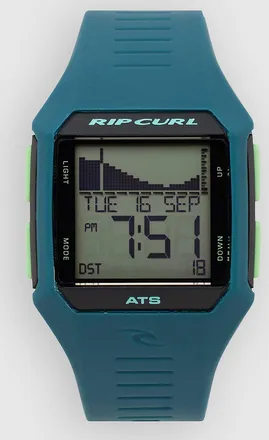 Rip Curl Rifles Midsize Tide Reloj verde
