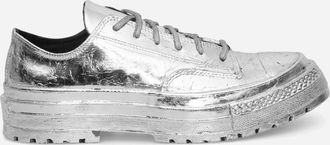 Converse Chuck 70 National Leather Limited Edition Sneakers Silver Foil