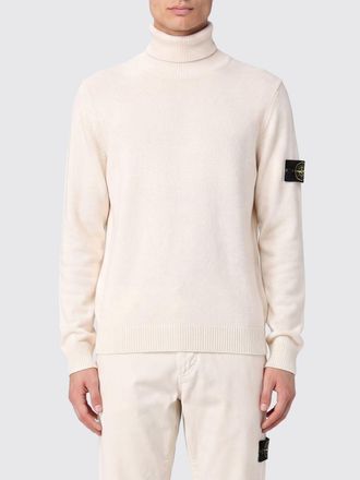 Stone Island Dolcevita in pura lana vergine con patch logo Compass