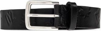 Dsquared2 Cintura in pelle - - Accessories - Uomo - Nero - 105 CM