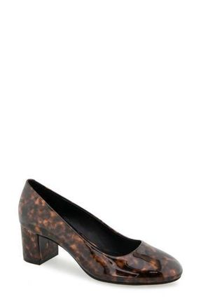 Aerosoles Faux Leather Pump in Java Multi Tortoise at Nordstrom Rack, Size 7.5