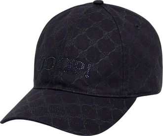Joop Patroon Baseball Cap - Dames - Petten - Blauw - ONE Size - Katoen - Accessoires