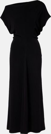 Vince Draped one-shoulder midi dress