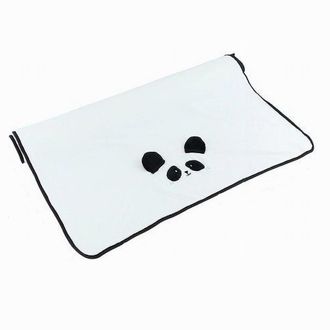 Trade Shop Trade Shop - Telo Da Bagno Asciugamano 70x140 Cm Da Doccia In Tessuto Con Faccia Panda 10734