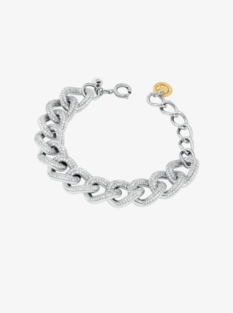 Michael Kors Pav&eacute; Curb-Link Bracelet