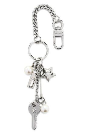 Marc Jacobs The Grommet Bag Charm in Nickel at Nordstrom