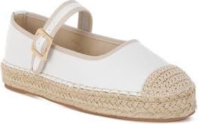 Rag & Co. Osdtac Espadrille Mary Jane Flat in White at Nordstrom Rack, Size 9.5