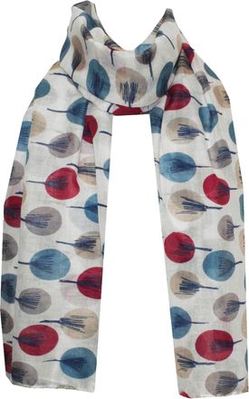 World of Shawls New Ladies Womens Beige Ivory Cream Sketch Tree Print Ladies Wrap Shawl Sarong Teal Maroon Red Celebrity Style Long Scarf Scarves Maxi Sarong Sale (Sk