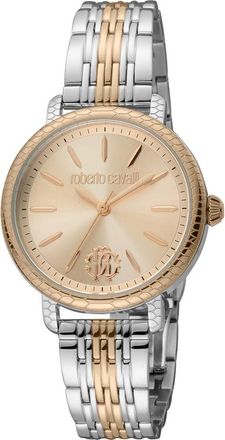 Roberto Cavalli Fashion Watch Quartz Rose Gold Dial Ladies Watch RC5L034M0095