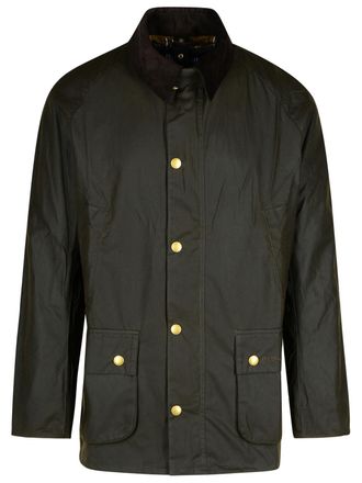 Barbour bruin katoenen ashby jas