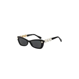 Swarovski Accessoires, Dames, Zwart, ONE Size, Millenia Vlinder Zonnebril