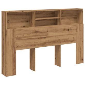 vidaXL Cabecero Armario Madera Ingenier&iacute;a Roble Artisan 180x19x103,5cm Vidaxl