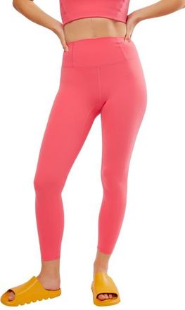 Free People FP Movement Never Better High Waist Leggings in Grapefruit at Nordstrom, Size X-Small