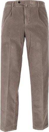 BRIGLIA 1949 Rechte broek - Heren - Straight fit broeken - Bruin - L - Broeken