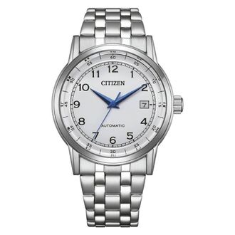 Citizen Mechanical Automatic White Dial Mens Watch NJ0210-56A