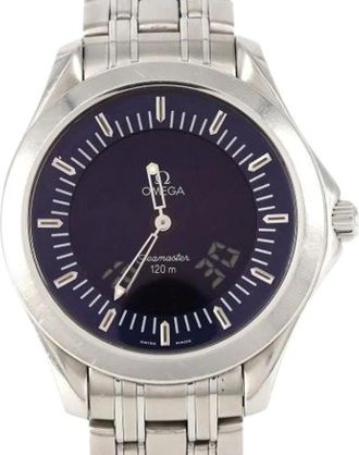 Omega Pre-owned Watches, male, Black, Size: ONE SIZE Pre-owned Vintage Wristwatch