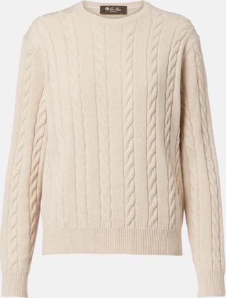 Loro Piana Cedar cable-knit cashmere sweater