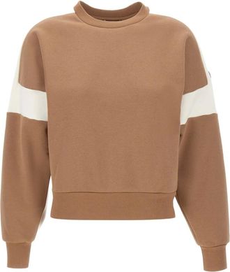 Colmar Fitness, Dames, Bruin, XS, Katoen, Heritage Sweater met ronde hals