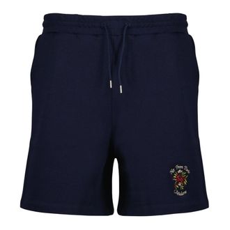 Dr&ocirc;le de Monsieur Heren, Korte broeken, Blauw, Maat: M Katoen