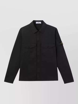 Stone Island jacket featuring chest pockets tailored design