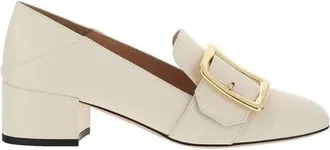 Bally Janelle Buckle Detailed Leather Pumps