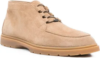 Tod's Suede Desert Boot - Beige