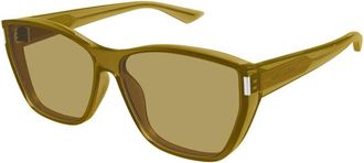Saint Laurent Ladies Black Cat Eye Sunglasses SL758 004