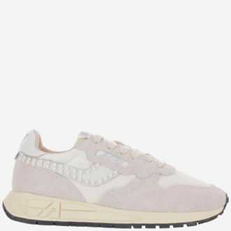 Autry Reelwind Low Nylon And Suede Sneakers