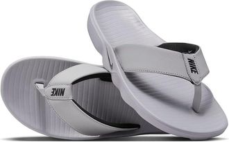 Nike Marina Mens Sandals Light Smoke Grey/Black : 12 D - Medium, Synthetic