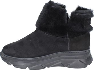 Stokton Su&egrave;de Enkellaarzen voor vrouwen - Dames - Winterlaarzen - Zwart - 37 EU - Su&egrave;de - Schoenen