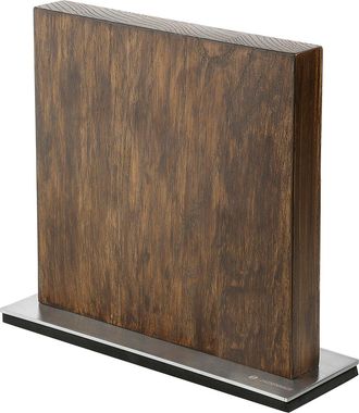 Zassenhaus Magnetic Wood Knife Block for Counter