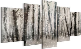 OEM Cuadro Sobre Lienzo Italiano De 100 X 50 Cm, Pent&aacute;ptico - Estilo Cl&aacute;sico - Naturaleza Cuadro Sobre Lienzo Italiano De 200 X 100 Cm, Pent&aacute;ptico - Estil