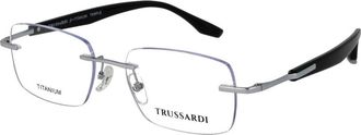 Trussardi Stainless Steel Glasses Mens (Frames)