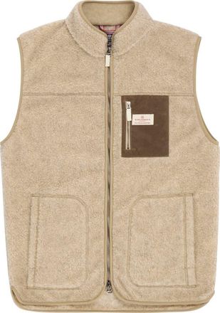 Amundsen & Scott Heroes Wool Fleece Vest Mens in Natural at Nordstrom, Size Xx-Large