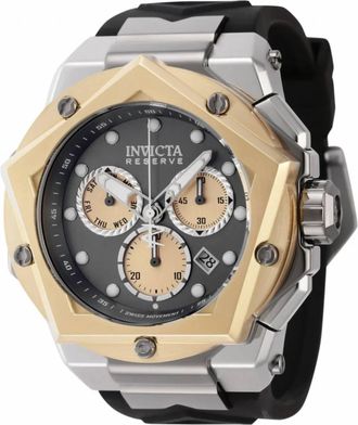 Invicta Reserve Helios 54Mm Swiss Quartz Chronograph Strap Watch In Green