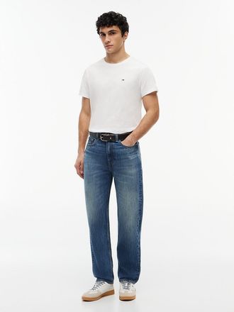 Tommy Hilfiger Mens Tommy Jeans Tapered Straight Jean - Denim Dark - 30W x 34L