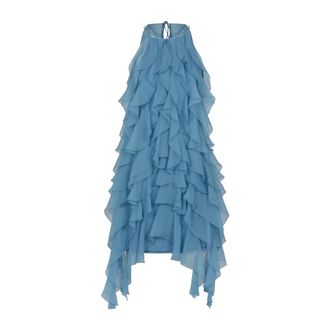 Alberta Ferretti Alberta Ferretti, Party Dresses, female, Blue, Size: S Maxi Dresses