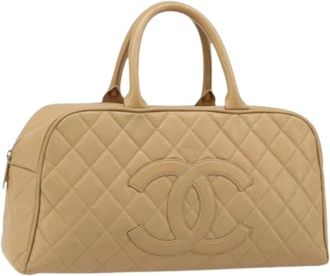 Chanel Pre-owned Handbags, female, Brown, Size: ONE SIZE Pre-owned Vintage Hand Bag