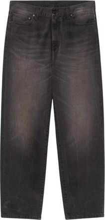Carhartt Work in Progress Aaron Pant - Heren - Loose Fit Jeans - Zwart - W30 - Katoen - Jeans