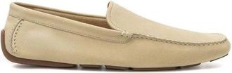 Bally Beige Leren Loafers Klassieke Schoen - Heren - Loafers - Beige - 40 EU - Schoenen
