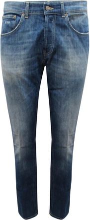 Dondup Heren, Jeans, Blauw, Maat: W30 Katoen
